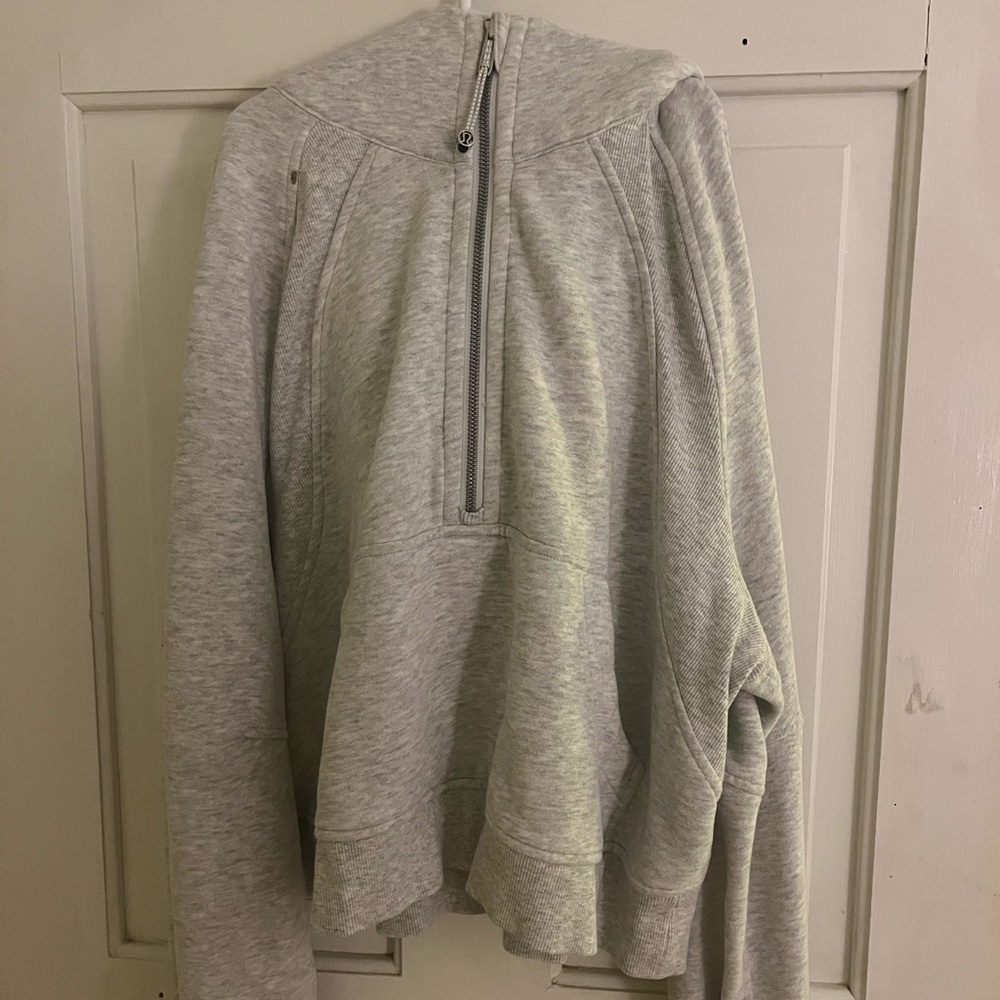 Lulu Cropped Scuba Hoodie